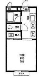 キャンパスヒルズ南大沢の物件間取画像